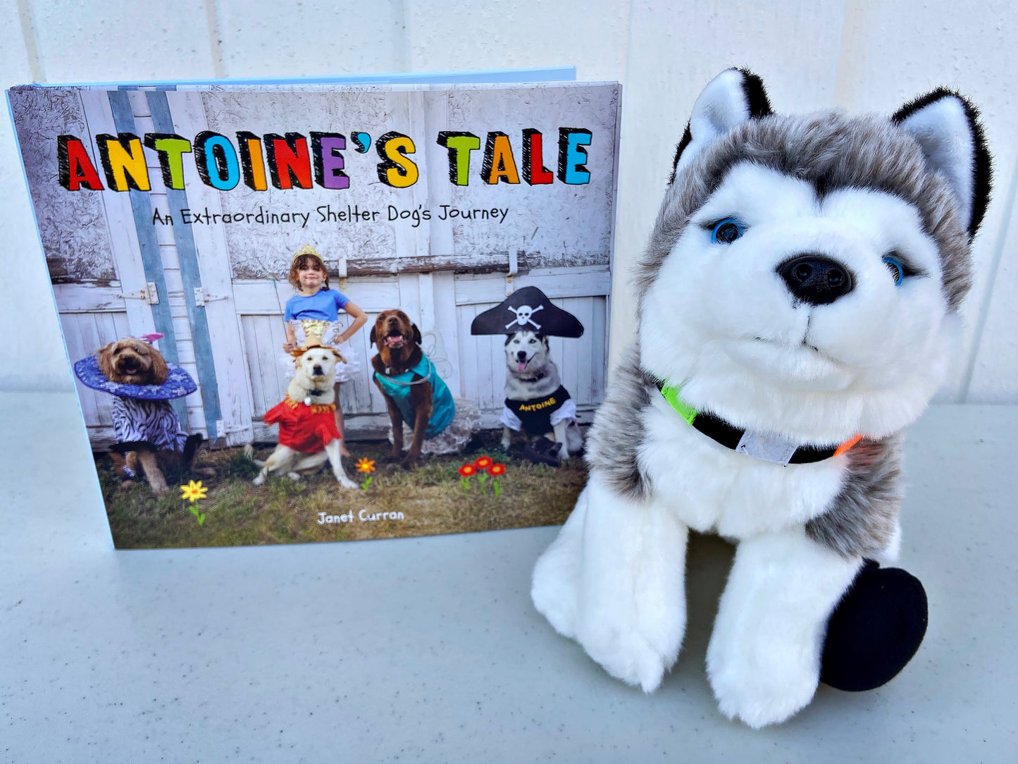 Antoine's Tale Plush Animal Toy + Book
